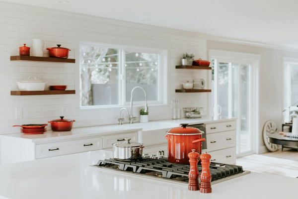 Kitchen Floating Shelves